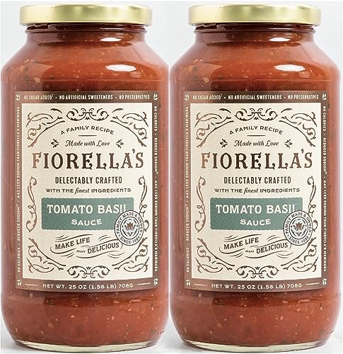 Fiorella's Tomato Basil Pasta Sauce