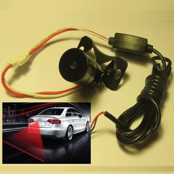 Lámpara de advertencia anticolisión y antiniebla trasera para auto