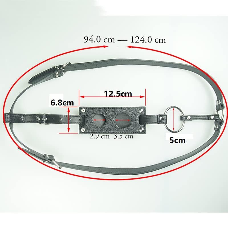 Wearable Strapless Strapon for Plus Size Pants for Women, Unisex Brief Strapless Belt Pant Black adkistable4