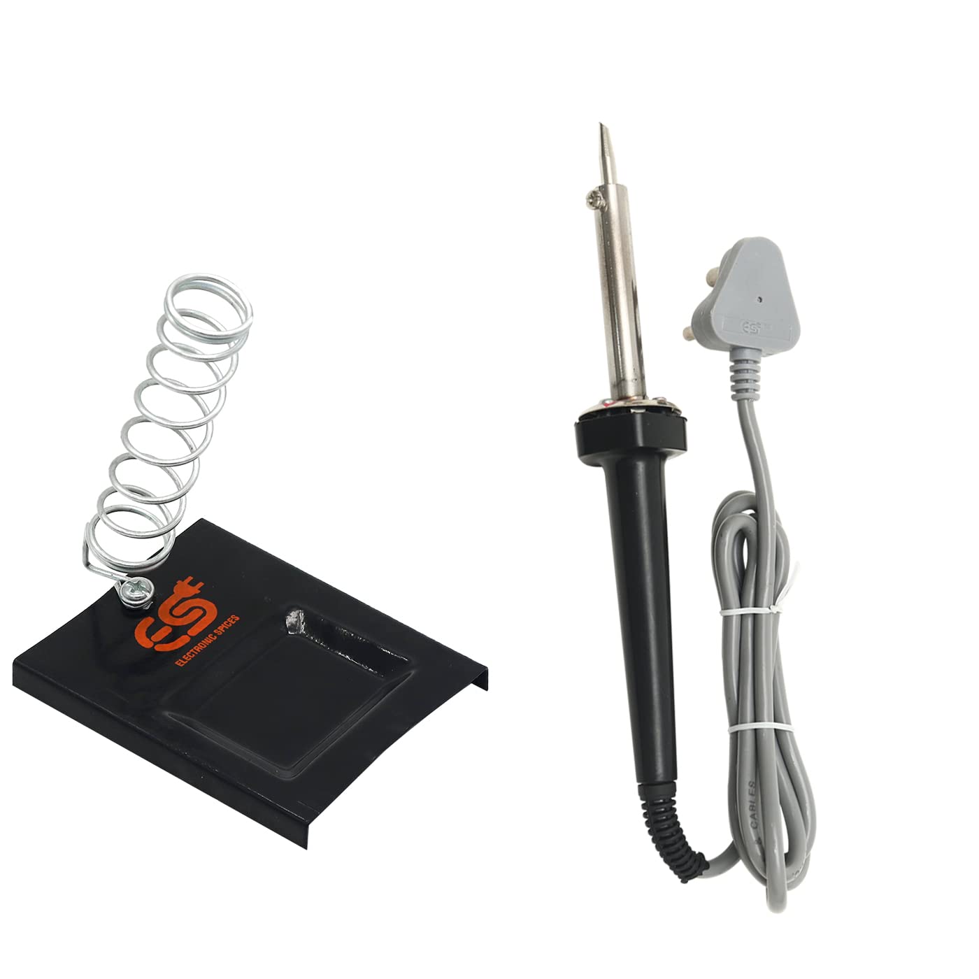 Electronic Spices 2 in 1 Combo of 60 Watt Soldering Iron and Stand for Soldering Purposes (B0BMFKQ3MF) Amazon Price History, Amazon Price Tracker