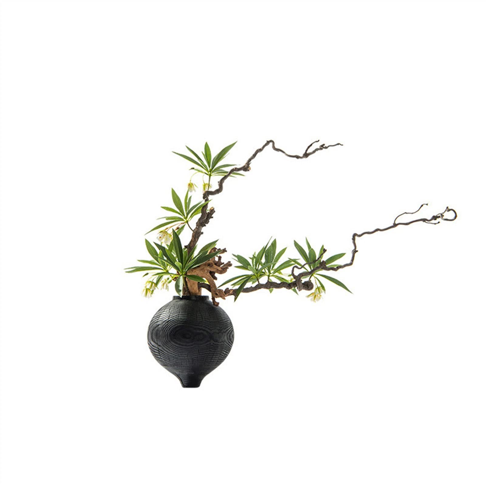 GTHTUHFD Artificial Bonsai Tree Artificial Bonsai Tree New Chinese Zen Simulation Green Plant Bonsai Tree