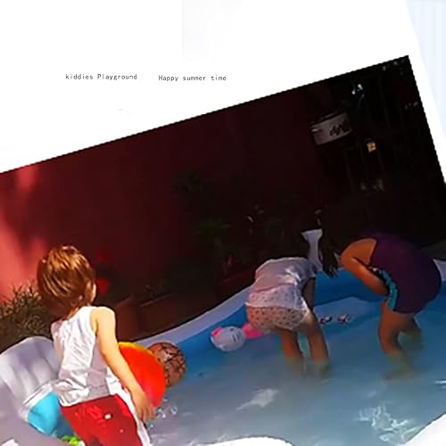 Miniatura 3 de inflatable pool with Inflatable Pump,Family Full-Size Kiddie Pools, Inflatable Lounge Pool for Kiddie, Kids, Adult, Toddlers for Ages 3+,Outdoor,