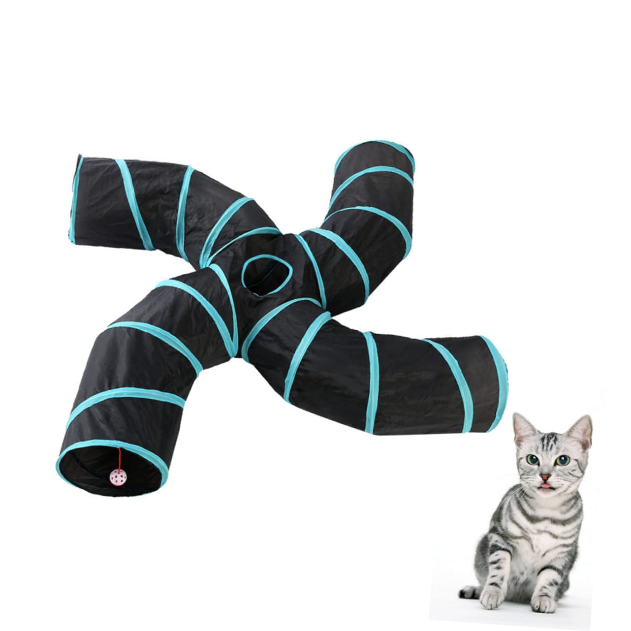 YARNOW Túnel para Gatos Juguetes para Mascotas Juguetes De para Gatos Juguetes De para Mascotas