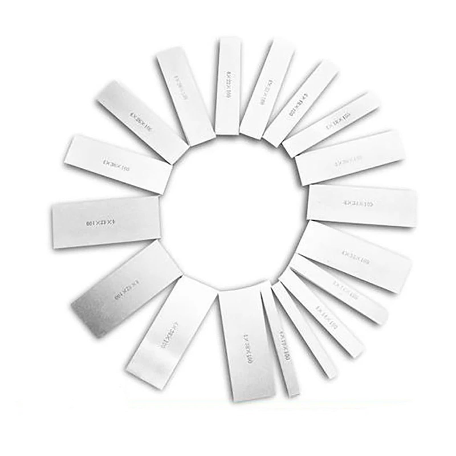 GUTUYEHKEA Parallel Block 18Pcs 9 Pairs High-Precision Pad Gauge CNC Milling Alloy Steel 100mm 150mm