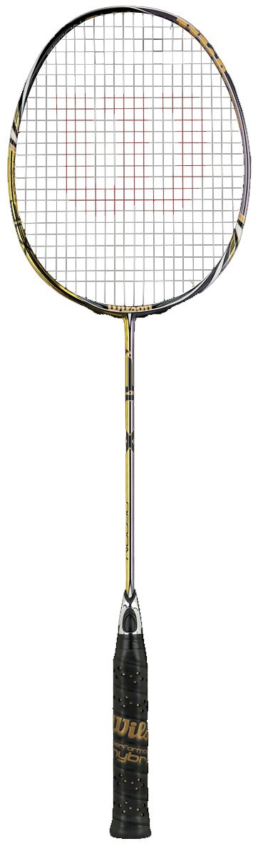 Wilsonバドミントンラケット RECON BLXブラック/ゴールド Amazon.com : Wilson Badminton Racket Recon BLX (Frame Only) G4