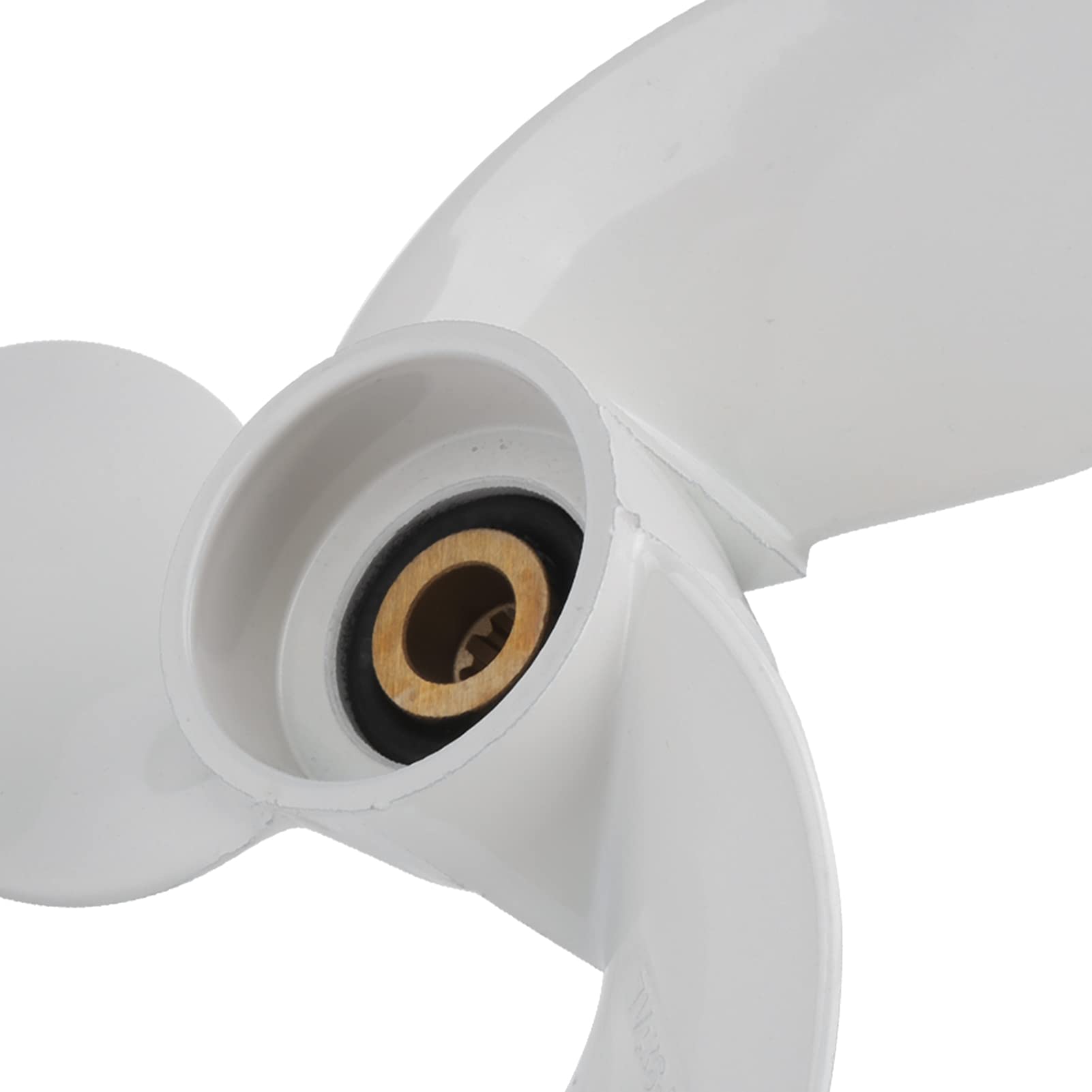 6L5?45943?00?EL 7 1/4X6?BS Hélice de Motor de Barco de Aleación de Aluminio para Motor Fueraborda Compatible con Motores Fueraborda, Versátil para Enth Hélice Fueraborda de