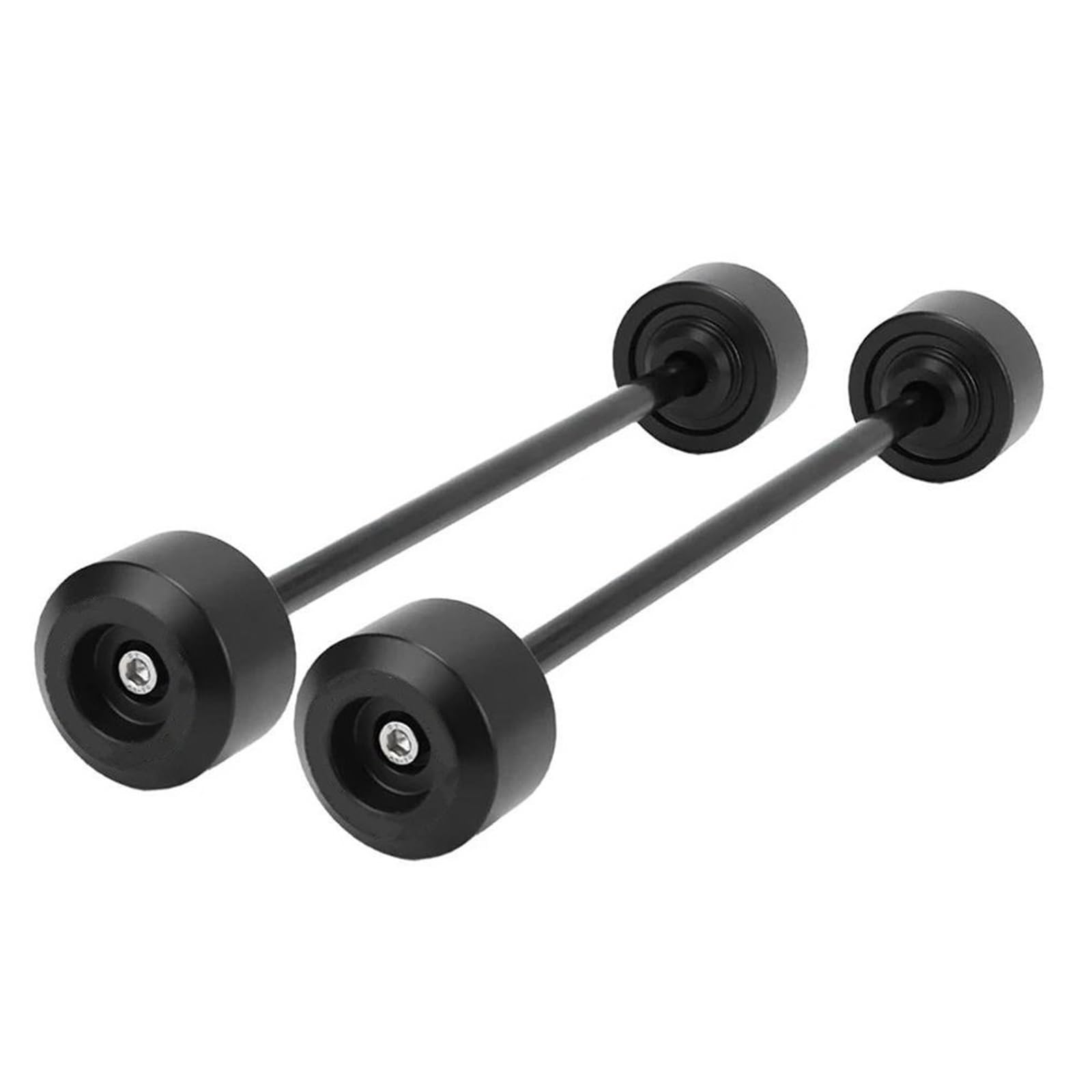 Rahmen Sliders Vorne Hinten Rad Achse Gabel Slider Crash Protector Für 990 Supermoto SMT 990 Super Duke R Schwinge Schutz Fallen Schutz Sturzschutz Sturzpads(Vorne und hinten)
