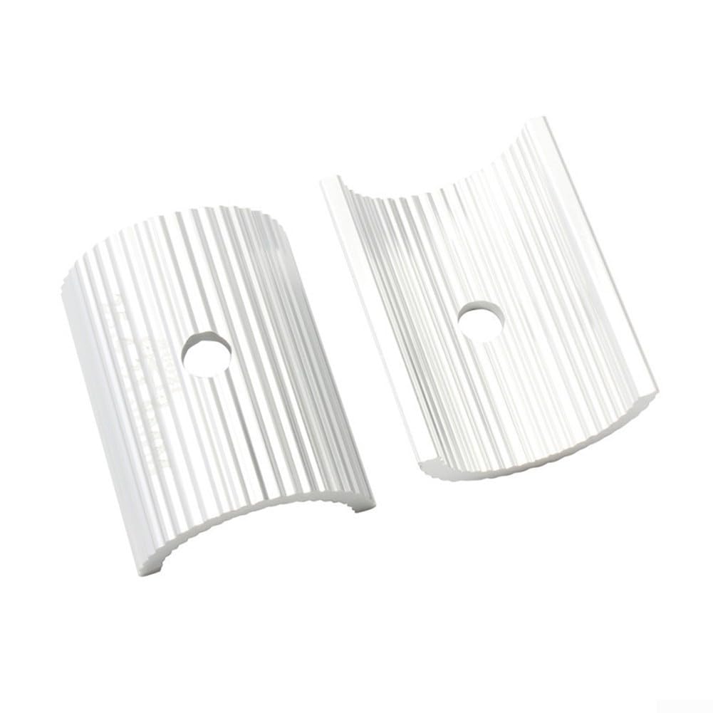 Bike Handlebar Shim 25.4-31.8mm & 31.8-35mm Adapter(Silver 25.4-31.8)