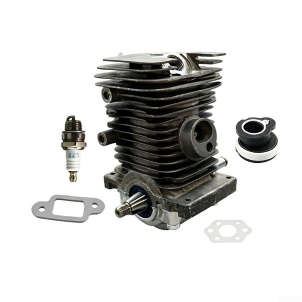 Fauhapyway Kit per cilindro 38mm Per Motosega MS180 Metallo Kit per cilindro