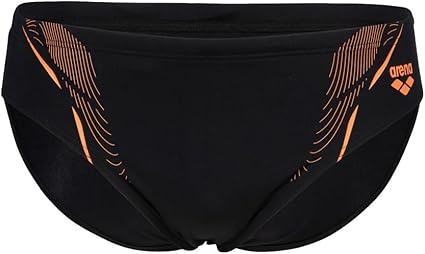 ARENA Herren Graphic Swim Briefs - Badehose Mit UV-Schutz UPF 50+