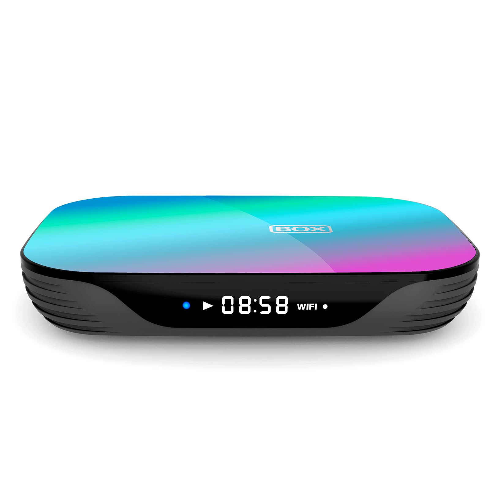 TV Box Box TV Dekoder 8K 4 GB RAM WiFi Dwuzakresowy 2.4G 5G Ethernet Gigabit [ zastępczy] z Procesorem S905X3 na sypialnię (4+128G Wtyczka UE)