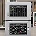 Magnetic Chalkboard Calendar for Fridge, 11
