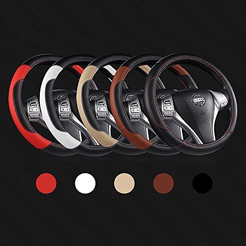 Szttswamp SC-XQ1502 Leather Car Steering Wheel Cover thumb #5