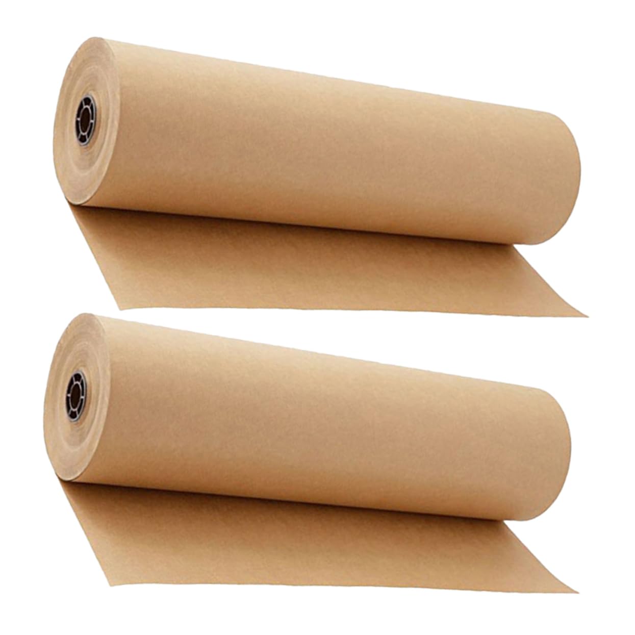 Rouleau de Papier Kraft Brun pour Emballage, Lot de 2 Rouleaux | Usage Polyvalent, Facile à Utiliser, pour Couverture et Usage Personnel, Format Rouleau Pratique