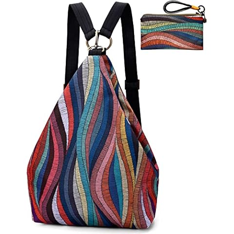 Black Butterfly Premium Backpack for Women, Bohemia Style Fashion Casual Daypack Backpack, Small Backpack Purse (0050-multicolor Plus) Cover
