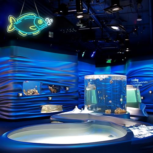 Image of Fish Neon Sign Night light for Bar Club Bedroom Hotel Pub Cafe Wedding Birthday Party Gifts
