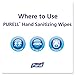 PURELL®, GOJ911112EA, Textured Sanitizing Wipes, 100 / Each, White