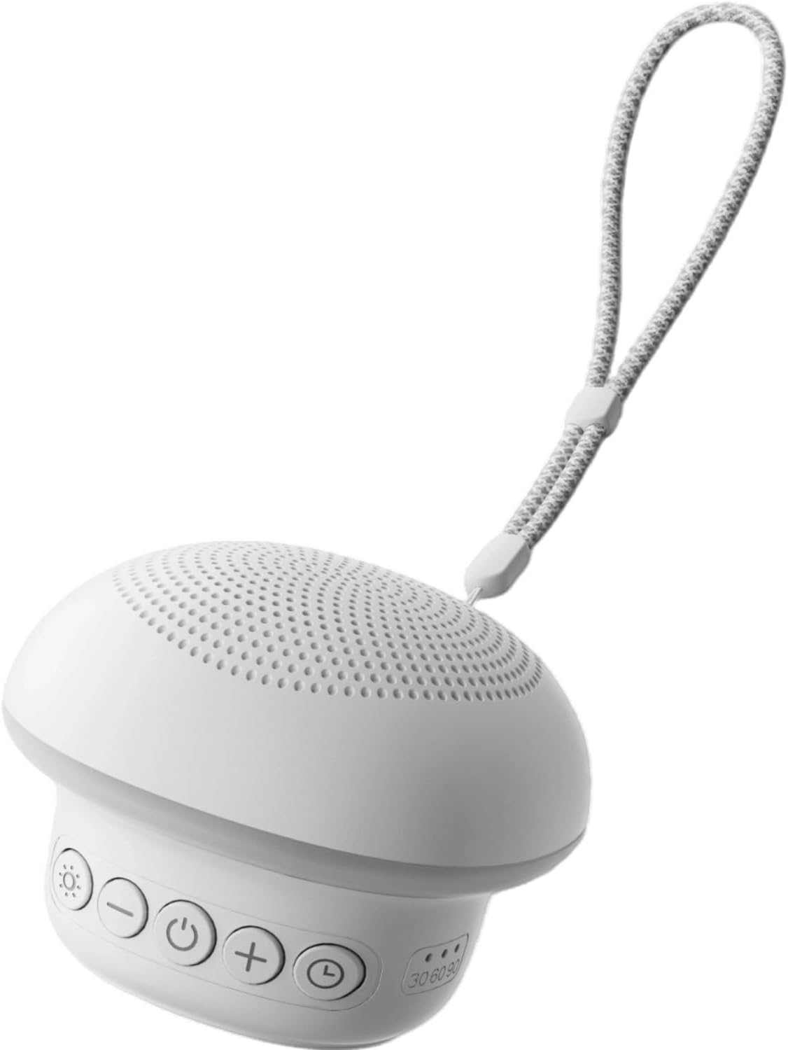 White Noise Machine with 20 Soothing Sounds, 48H Playtime, 3 Auto Sleep Timers, 3 Night Light Modes, Portable Sound Machine for Baby Sleeping, Bedroom, Home Relaxation, Travel, Camping, Office