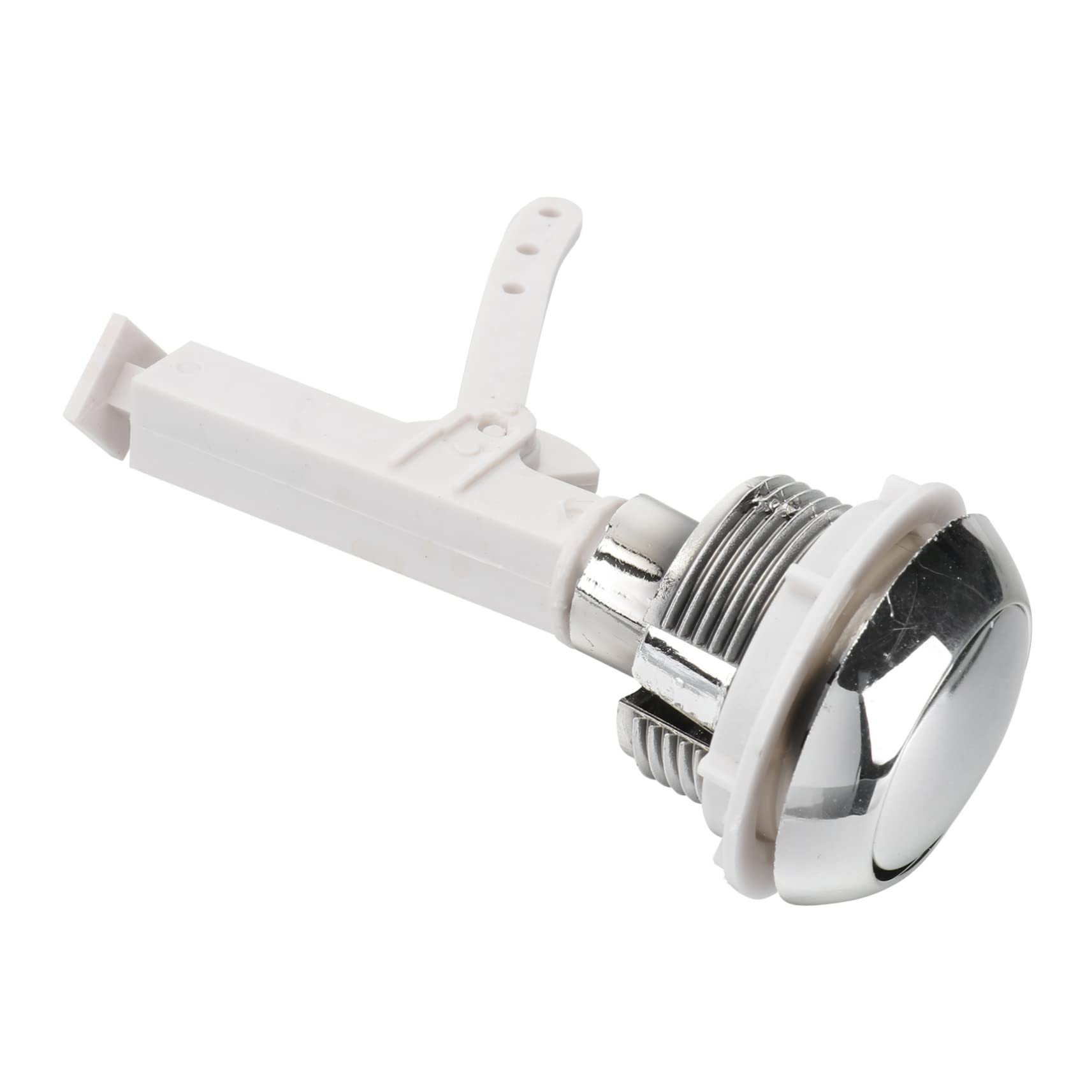 Dual Flush Toilet Button – 2-Pack Adjustable Thread, Stainless Steel & ABS, Fits Most Tank Types