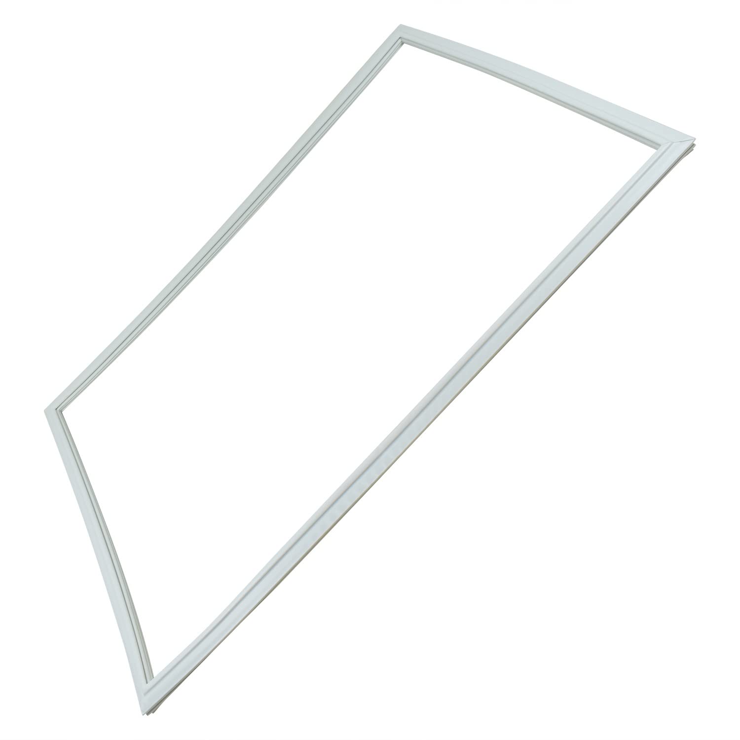 sparefixd Junta de goma para puerta inferior Bosch, color blanco para frigorífico y congelador