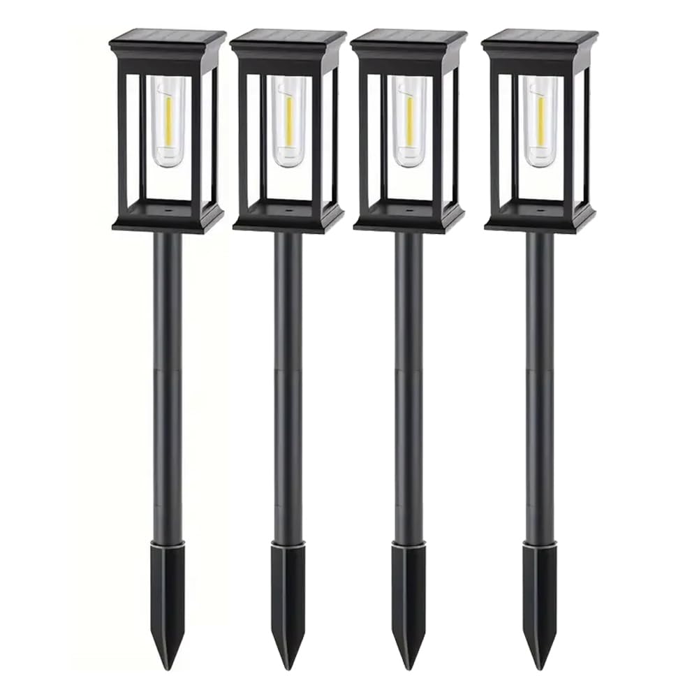 UDSKNV[KSL Solar-Powered for Outdoor Pathway Lights for Garden, Lawn& Landscape Illumination Decorations