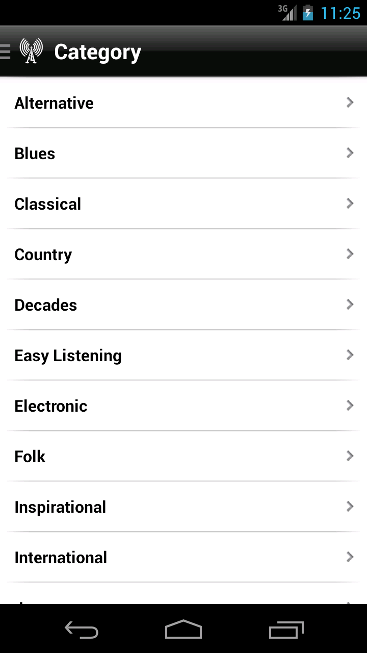 Radio Tuner for Android