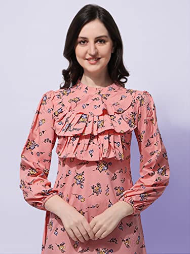 Image of OOMPH! Women's Wrap Knee Length Dress
