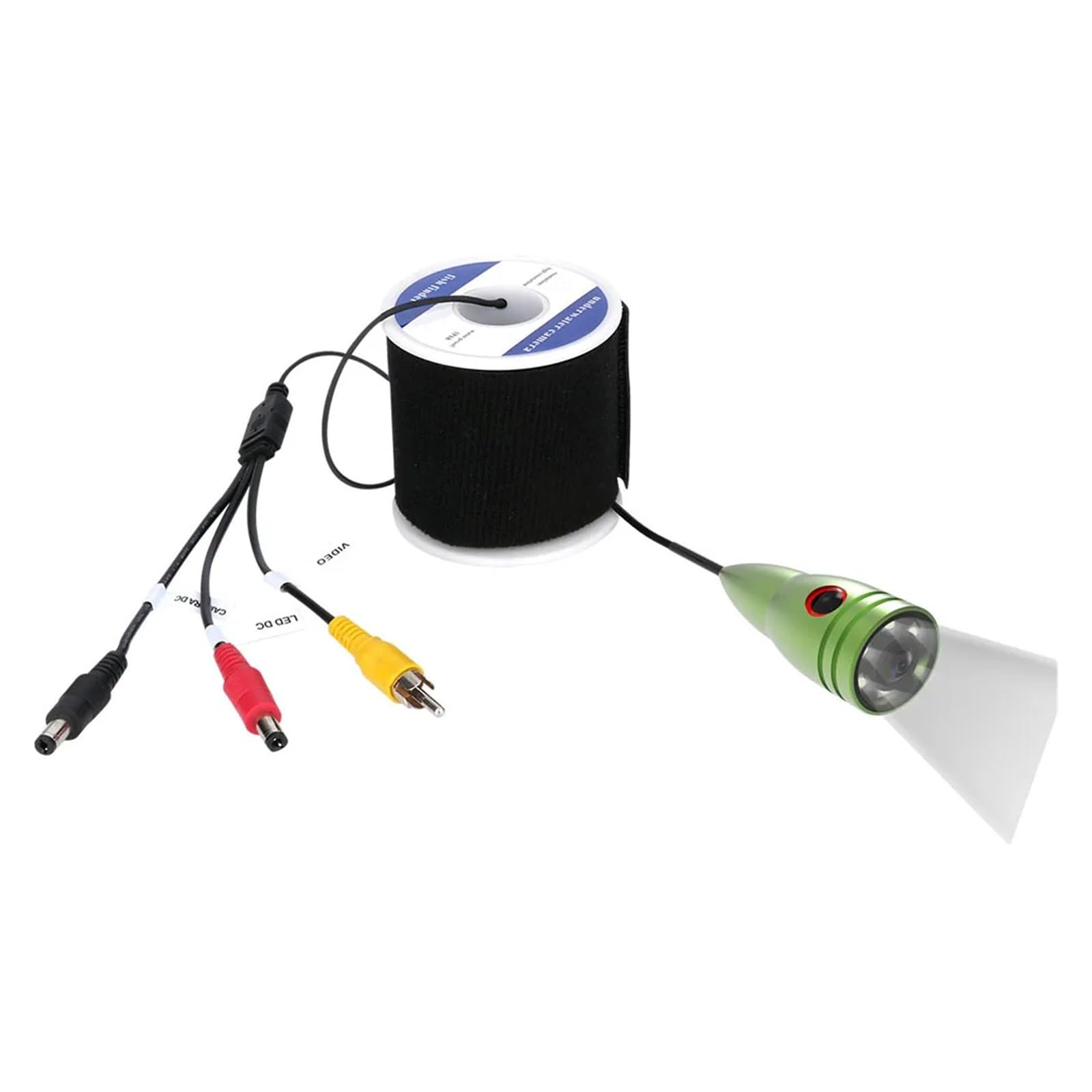1000tvl Podwodna kamera wędkarska z kablem 6 sztuk 1W LED Biała lampa światła Fish Finder Camera obiektyw