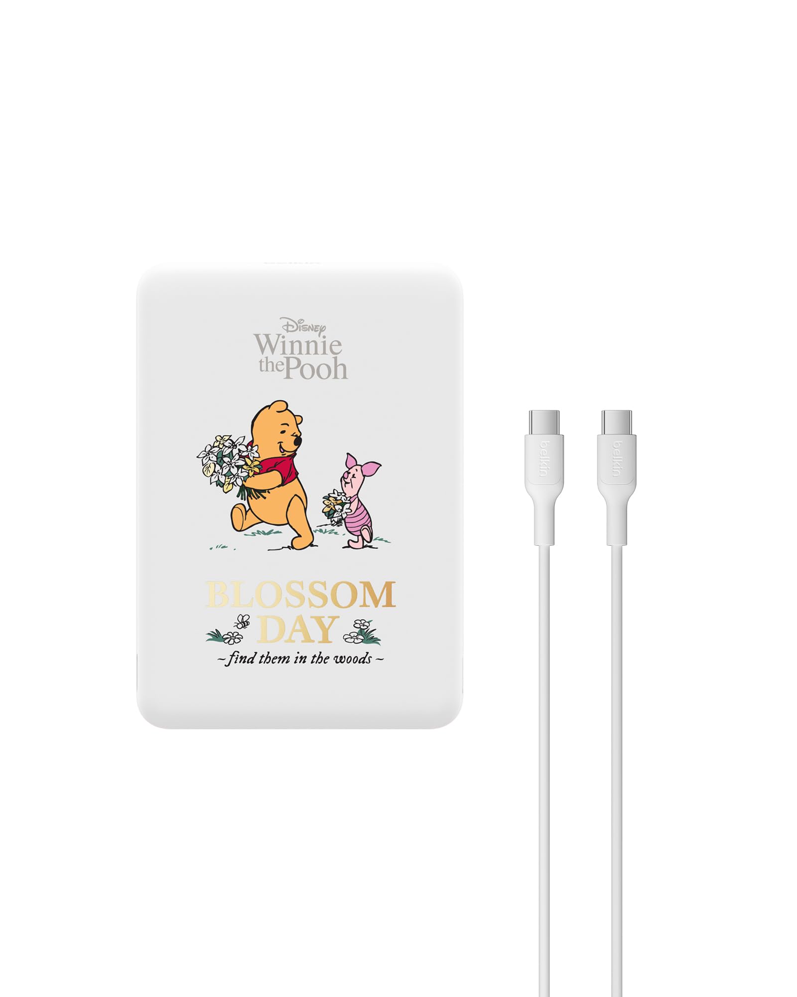 Amazon | 【くまのプーさん】Belkin BoostCharge Magnetic Power