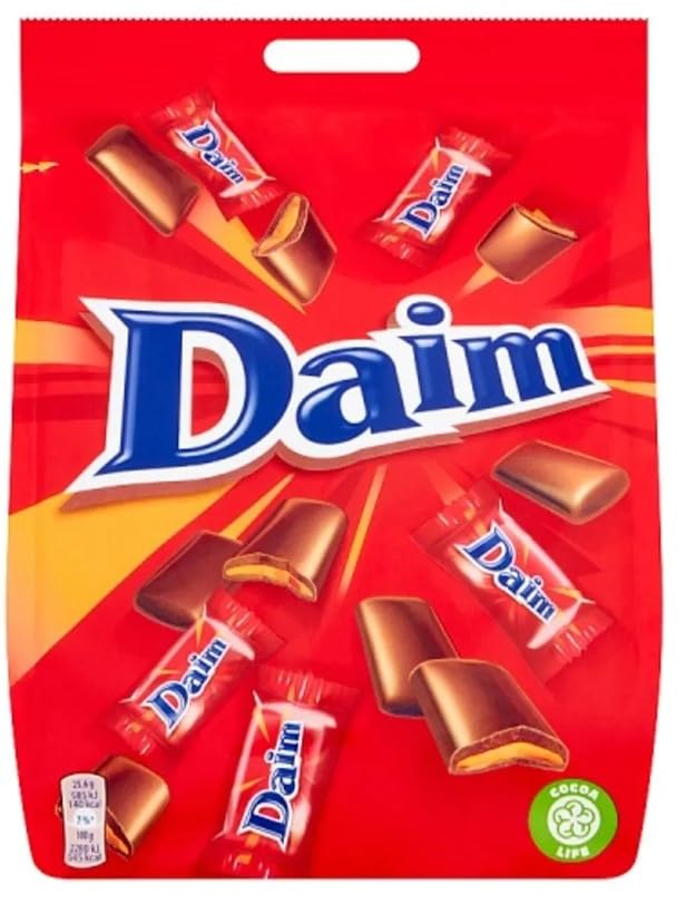 2 x Daim Mini Chocolate Bag 200g Tasty And Twisty Treat Gift Hamper, Christmas,Birthday,Easter Gift Sold By Kidzbuzz