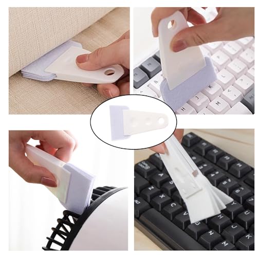 Image of 6 Pack Pedestal Fan Grille Cleaning Brush Table Fan Dust Brush Air Soffit Vents Duster Car Air Vent Duster for Tabletop Air Circulator Fan Floor Fan Stand Fan Mini Portable Fan Tower Fan