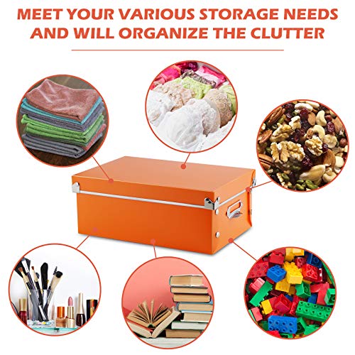 Seekind Photo Boxes Storage, Storage Boxes With Lids And Handles thumb #1