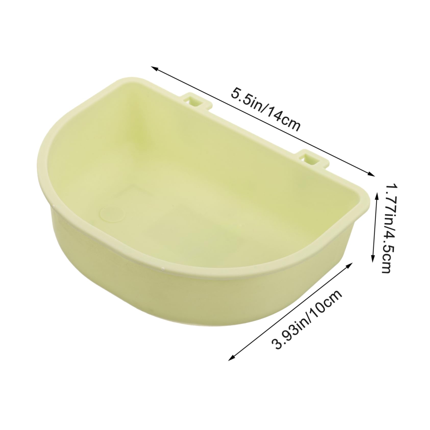 GALPADA Hanging Pet Bowl Detachable Crate Feeder for Cats Dogs and Animals Easy to Clean Lightweight Design for Crates and Cages Practical Bowl