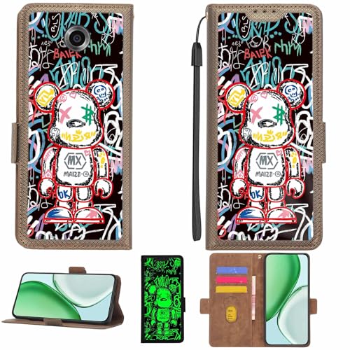 Aroepurt Case Compatible for Motorola Nexus 6 Phone Case Flip Cover [with Tempered Glass Screen Protector][RFID Blocking][Luminous Effect] LPT-MXX