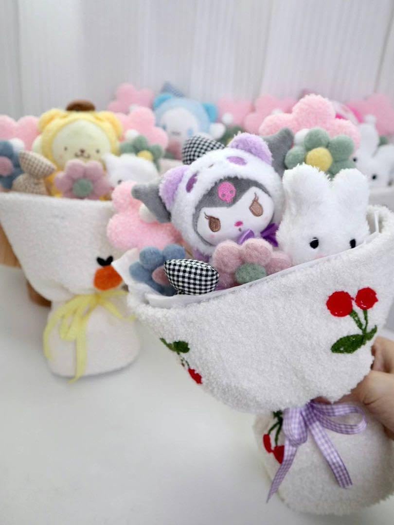 Amazon｜クロミちゃん花束入学ギフトぬいぐるみ花束ブーケ｜花束