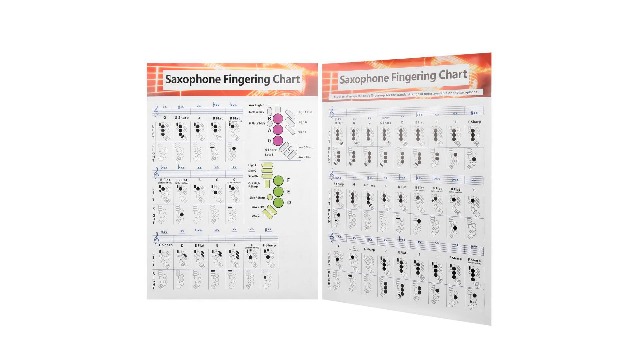 Amazon.com: Saxophone Fingering Chart, Yctze Basics for Beginners
