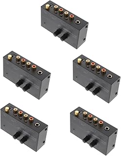 UKCOCO Turntable Preamplifier 5pcs Turntable preamp pre amp preamplifier for Record Player Phonograph preamp amps Pp400 Stereo