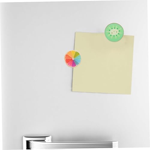 Miniatura 5 de TIDTALEO Locker Decor 8pcs Fruit Soft Magnetic Refrigerator Magnetic Sticker Acrylic Cartoon Fridge Magnet