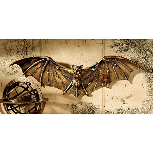 Design Toscano Cyber Bat Steampunk Bronze Wall Sculpture
