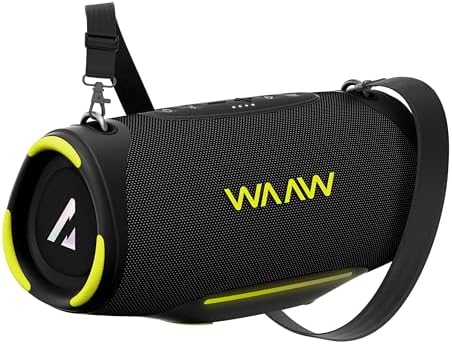 WAAW BOOM 150 Caixa Som Portátil Boombox 80W IPX7 À Prova D'Água ...