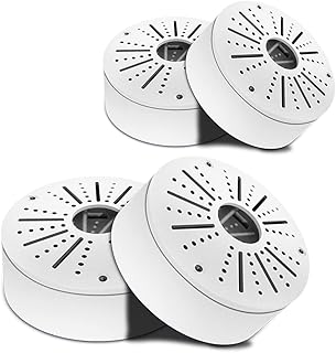 【Universal Metal Camera Junction Box】 Security Camera Junction Box Mount Bracket, Hide Cable Junction Base Boxes, Metal Junction Box CCTV, Base Junction Box for CCTV Cams by WEILAILIFE (4 Pack)