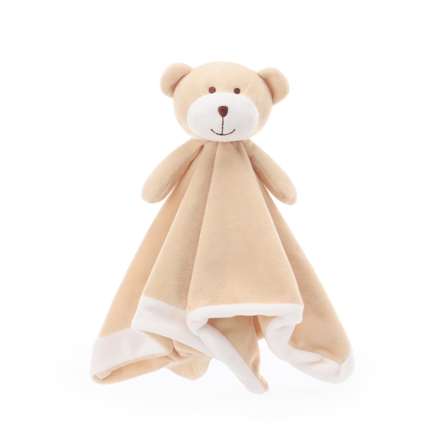 Apricot Lamb Stuffed Animals Security Blanket Teddy Bear Infant