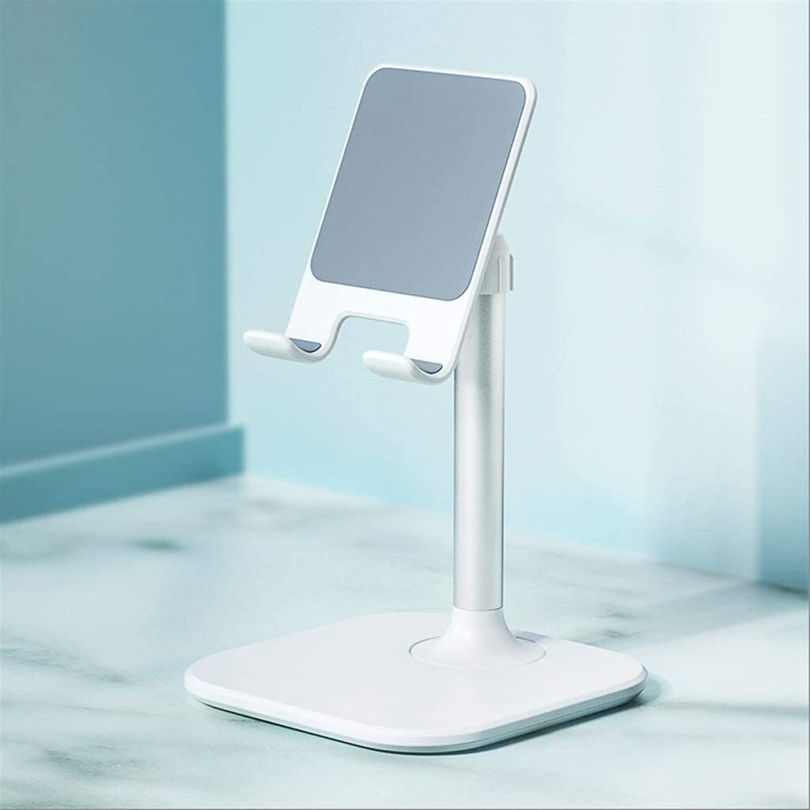 Stop podnoszenia pulpitu tablet stojak na telefon regulowany uchwyt na tablet biurko uchwyt na telefon komórkowy (kolor: biały)