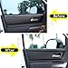 Aunginsy Car Inner Door Panel Strips Trim Compatible with Toyota Tundra 2022 2023 2024 2025 Pickup Truck Front Rear Door Armrest Panel Molding Decorative Cover Protector ABS Interior Accessories