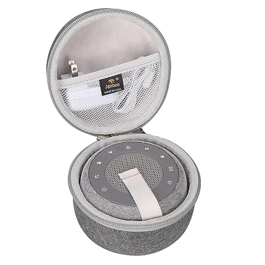 Aproca Hard Storage Travel Case, for Buffbee Sound Machine & Alarm Clock 2-in-1 White Noise Machine