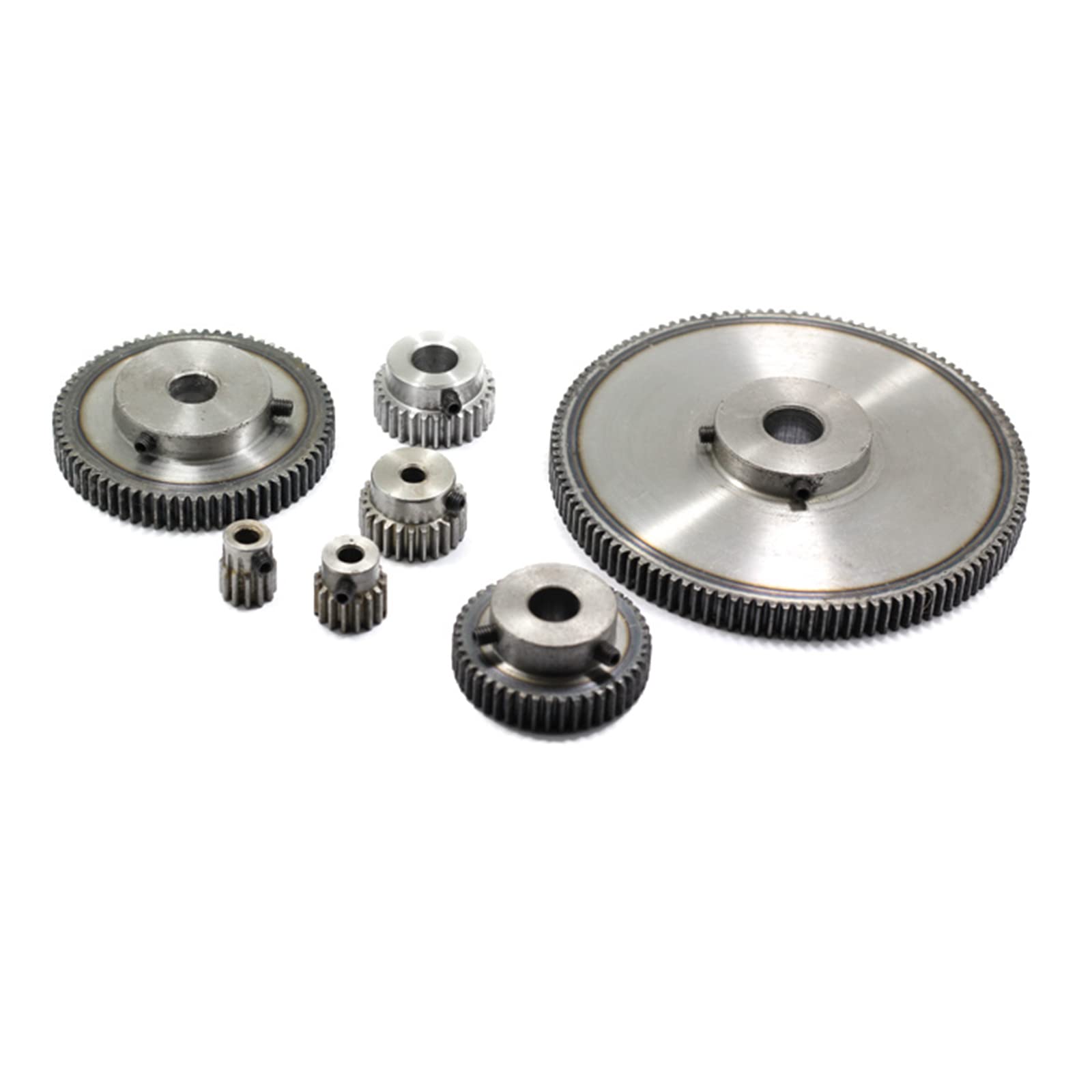 Ingranaggio In Acciaio Temprato Per Auto RC - 13 Denti, Modulo 2, Foro 10mm, Alta Precisione