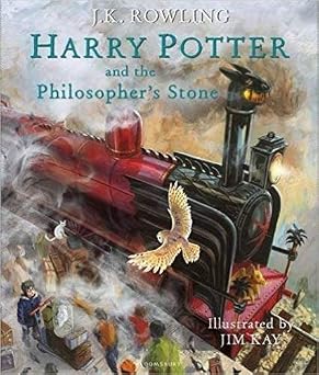 harry potter illustrated edition 3 books collection set (harry potter and the philosopher's stone, harry potter and the prisoner of azkaban, harry potter and the chamber of secrets)
