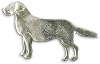 Pewter Labrador Pin by The Magic Zoo