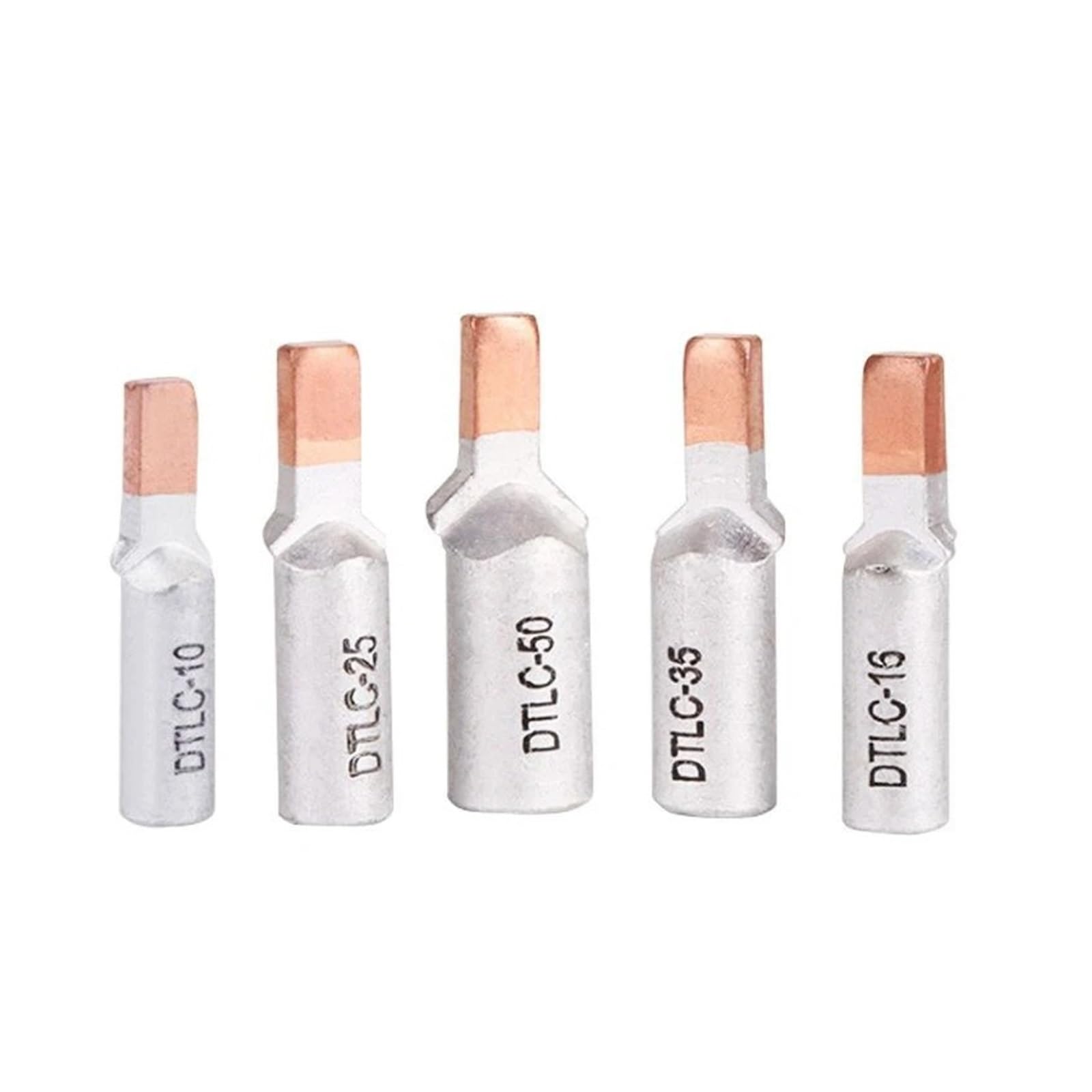 Borne C45-16 cuivre et alu pour éviter la surchauffe des câbles de disjoncteur dénudés 5pcs