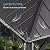 LUE BONA 12x14 Hardtop Gazebo, Galvanized Steel Double Roof Permanent Pavilion with Aluminum Frame, Outdoor Metal Gazebo Canopy with Nettings and Curtains for Deck, Patio, Backyard
